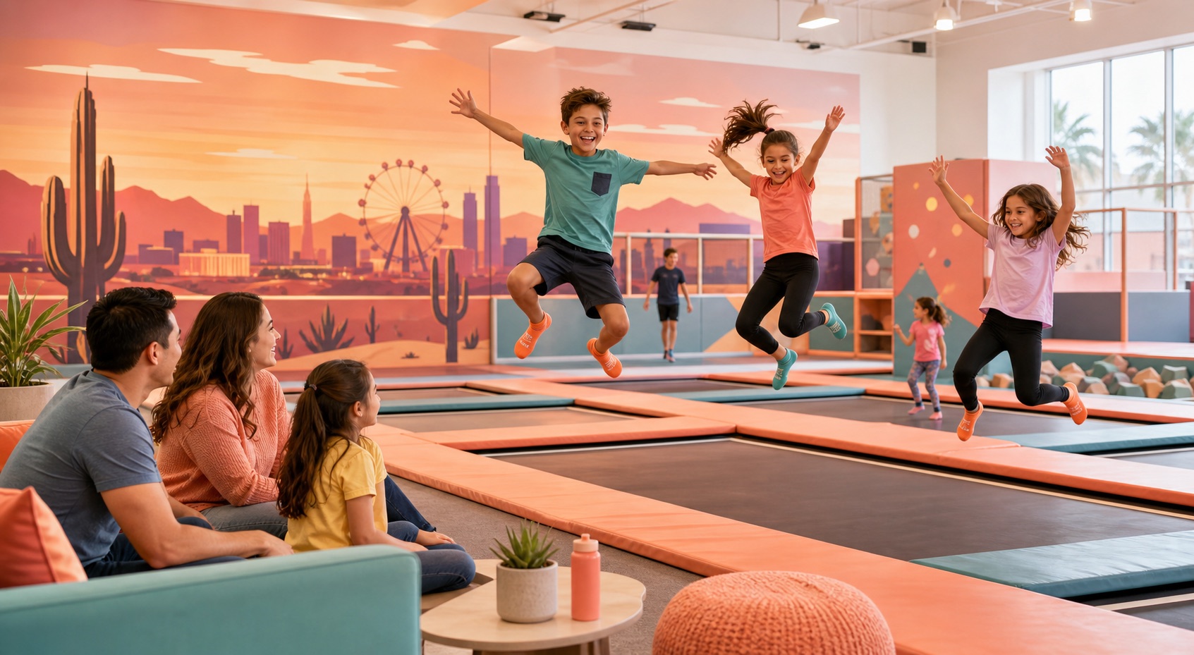 Trampoline Parks in Las Vegas With Kids: A Local Family Guide