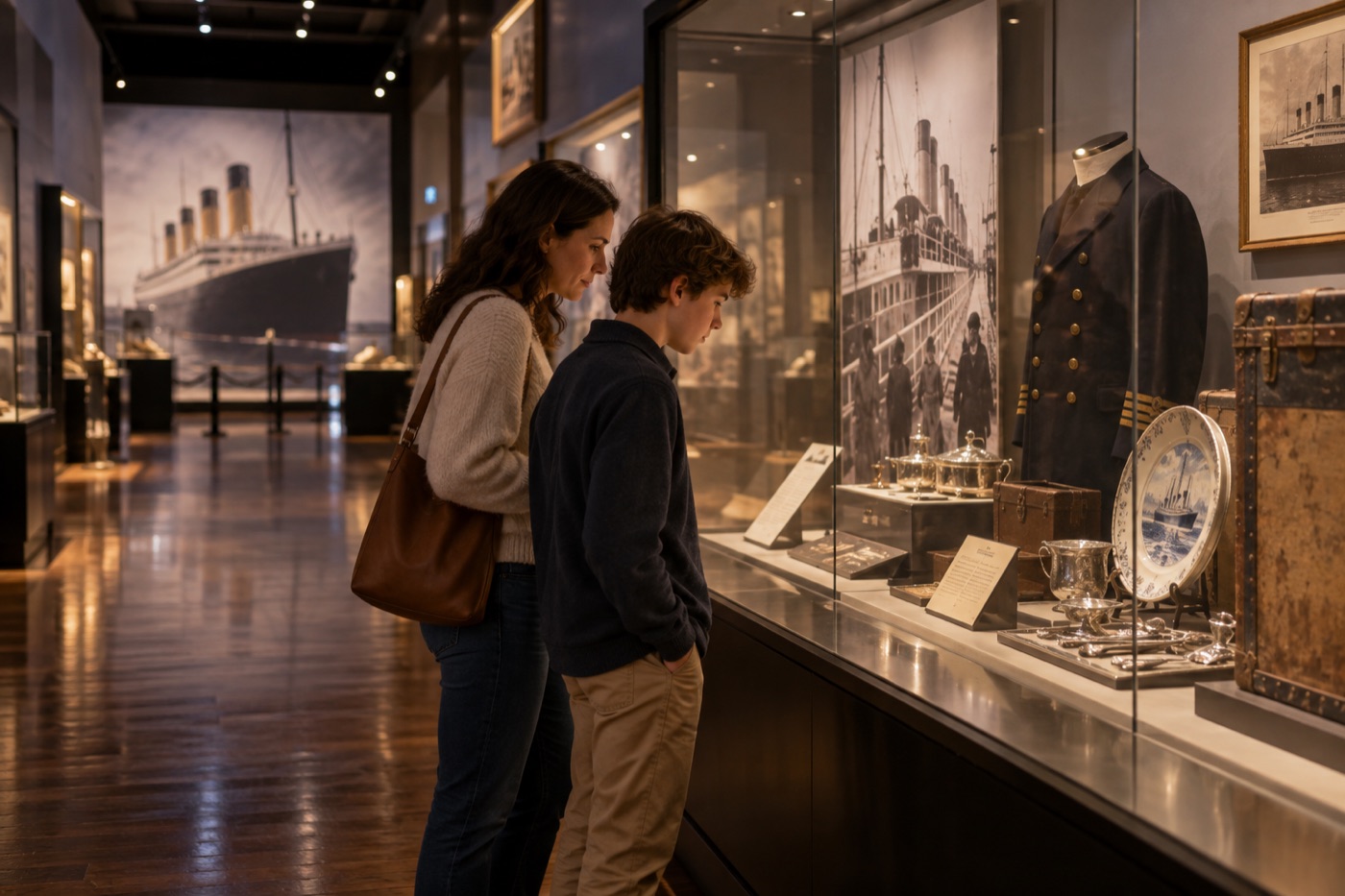 Titanic Museum Las Vegas With Kids and Teens: Luxor Exhibit Guide