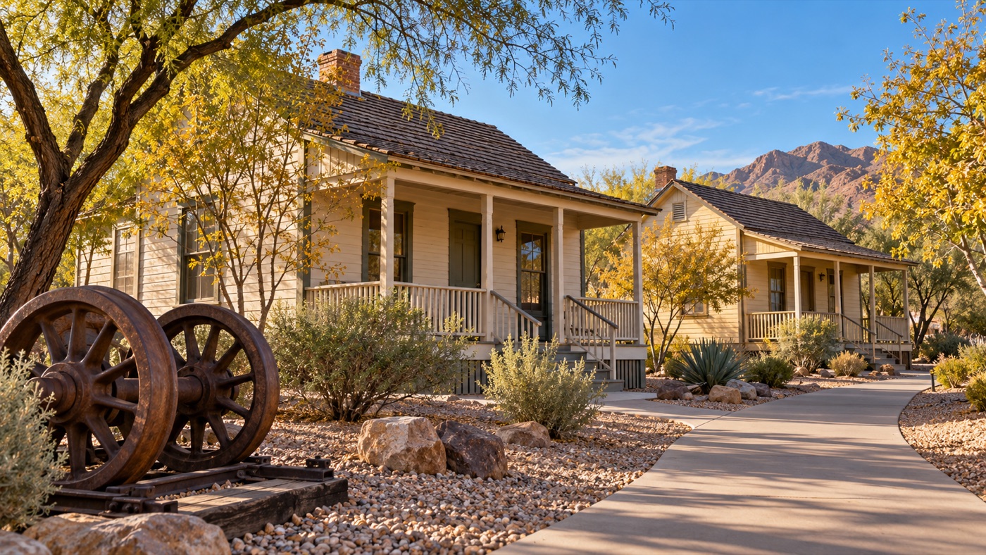 Clark County Museum in Henderson: Heritage Street and a Slow Morning