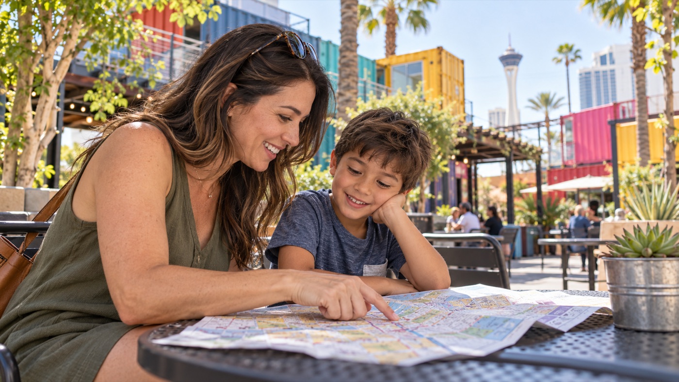 Downtown Container Park With Kids: A Daytime Visit Guide