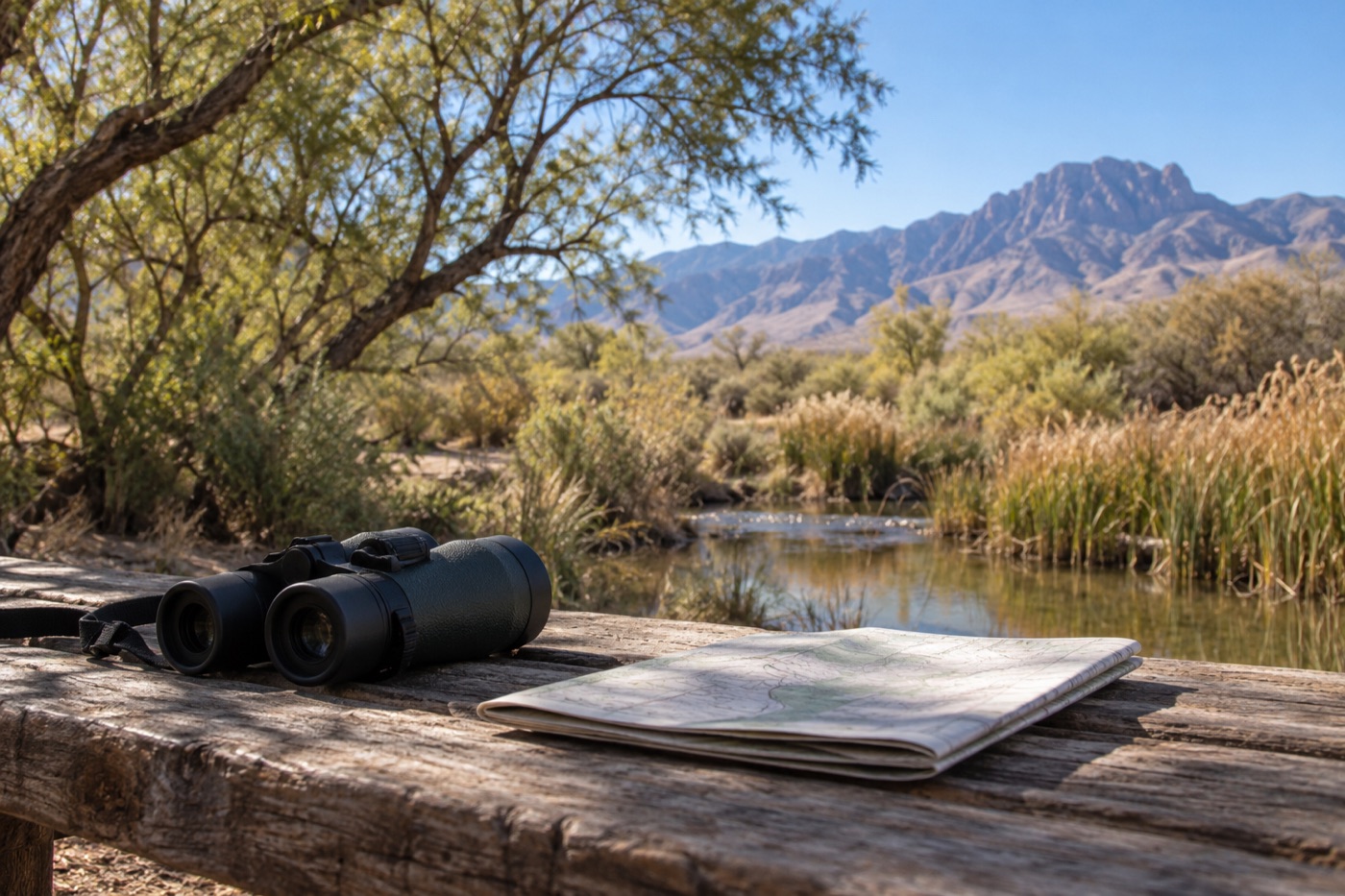 Corn Creek Near Las Vegas: A Simple Visitor Center and Trail Guide