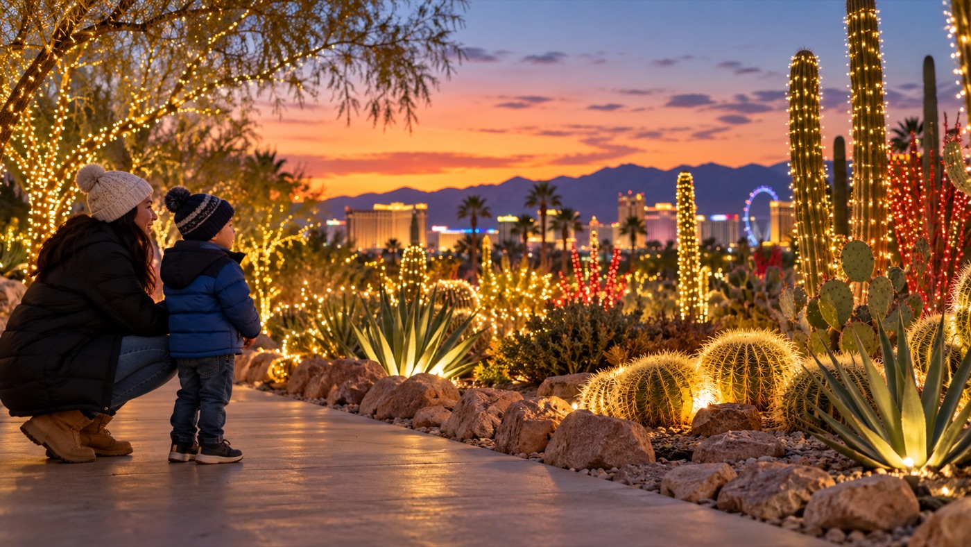 Christmas Lights in Las Vegas With Kids: Clean Local Guide