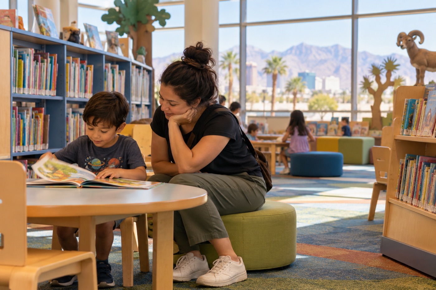 Libraries in Las Vegas With Kids: Free Indoor Local Guide